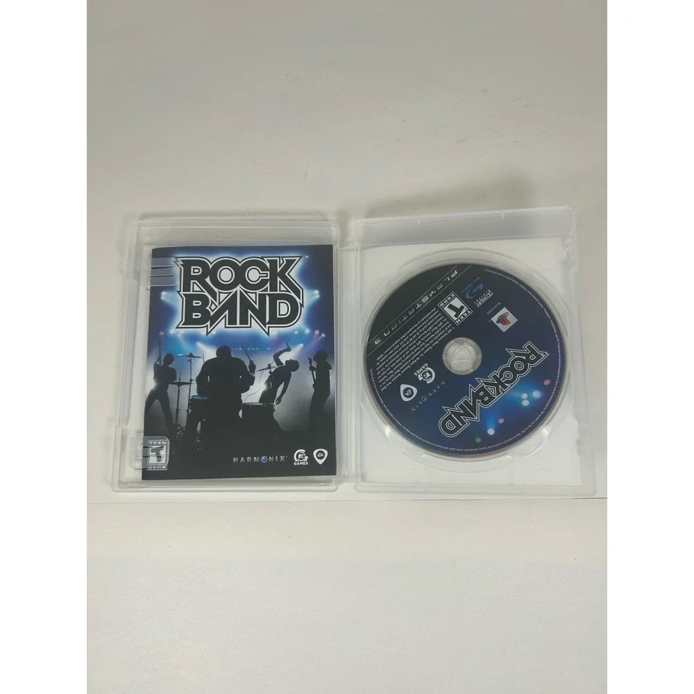 Rock Band (Sony PlayStation 3, 2007) In Case With‎ Manual